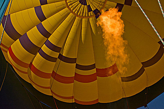 热气球,乘气球,塞多纳,国家森林,亚利桑那,美国