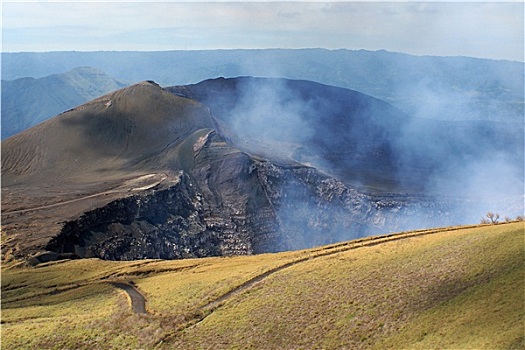 火山,国家公园,尼加拉瓜