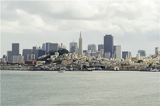 旧金山,天际线,加利福尼亚