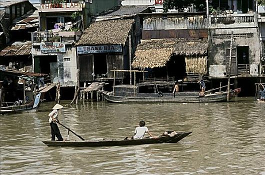 湄公河,越南