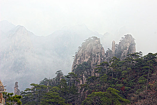 黄山,奇石,云海,壮观,名胜,风景,0255