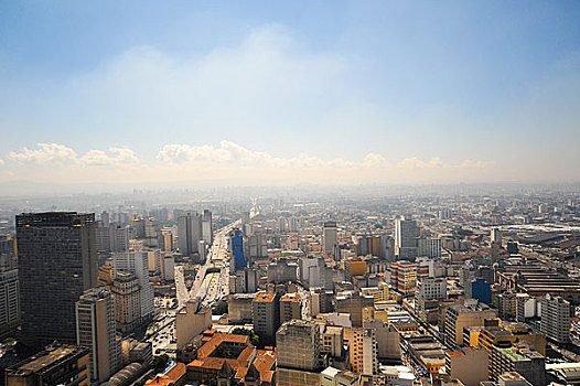 巴西圣保罗城市街景