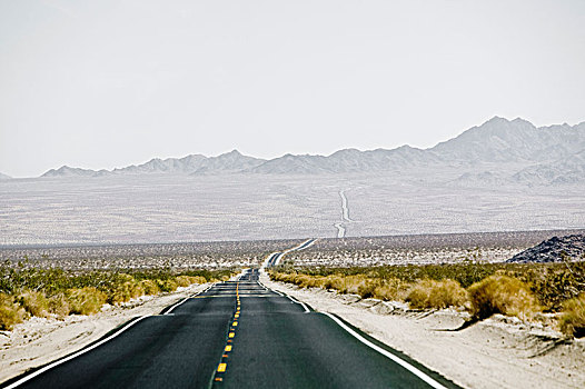 公路,荒漠景观,美国