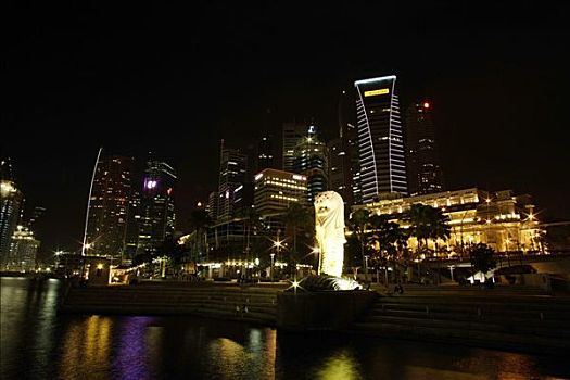 夜景,新加坡