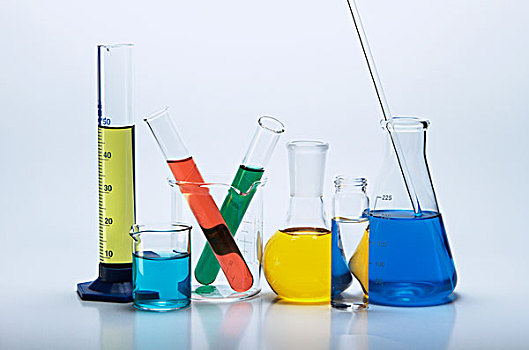 化学品,实验室,玻璃器皿