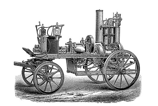 历史,火灾,泵,汽油,引擎,19世纪,德国,欧洲