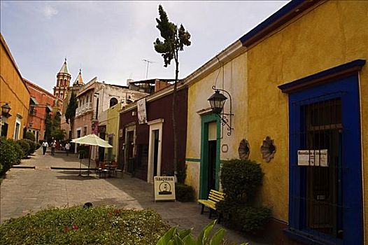 房子,街道,墨西哥