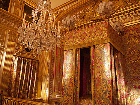 法国凡尔赛宫国王寝室