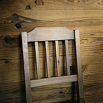 木质,背影,椅子,墙壁