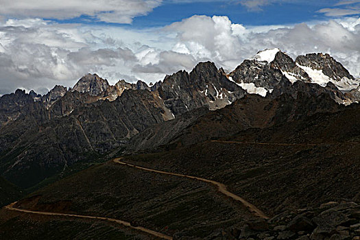 雀儿山风光