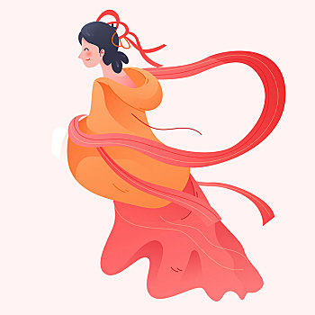 中秋佳節(jié)海報(bào)中國(guó)傳統(tǒng)節(jié)日嫦娥賞月團(tuán)圓插畫(huà)
