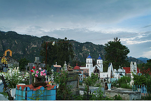 墓地,莫雷洛斯,墨西哥