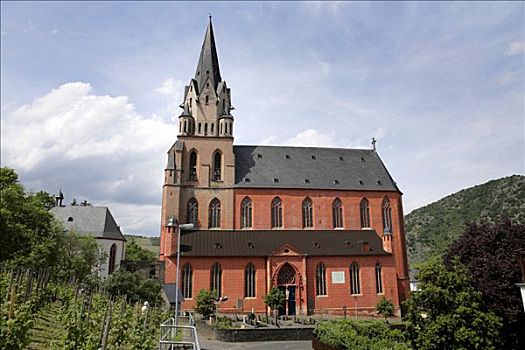 教堂,莱茵兰普法尔茨州,德国,欧洲