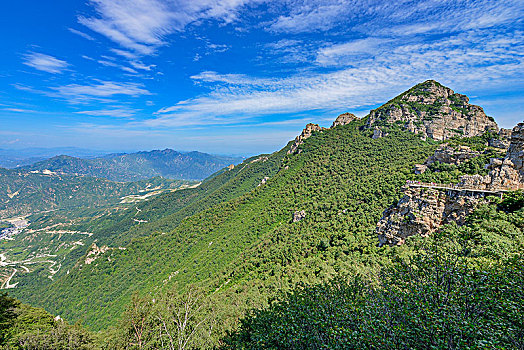 中国,河北,白石山景观