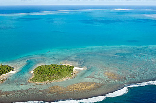 库克群岛,艾图塔基岛,珊瑚,岛屿,艾图塔基泻湖