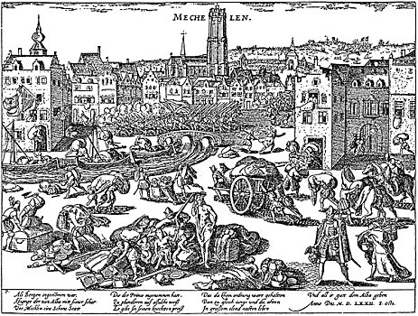 历史,梅赫伦,十月,西班牙,荷兰,16世纪