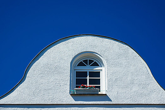 房子,窗户,蓝天