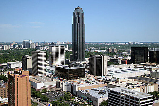 摩天大楼,城区,休斯顿