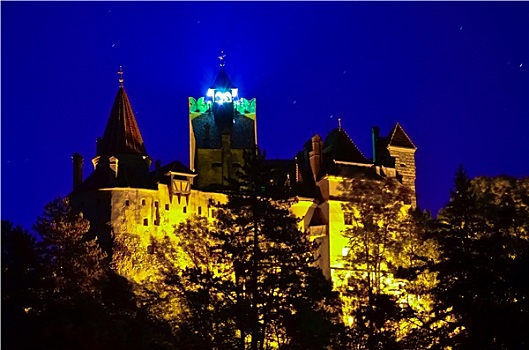 麸,城堡,计算,德拉库拉,罗马尼亚