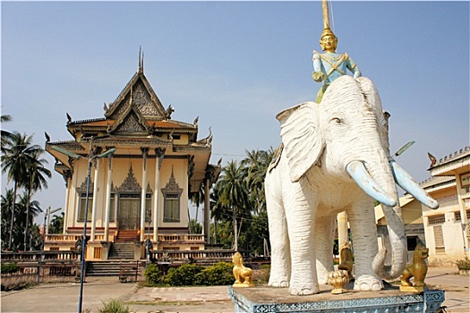 现代,佛教寺庙,柬埔寨