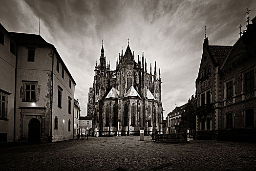 大教堂,布拉格城堡,捷克共和国