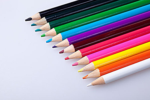 一些彩色铅笔