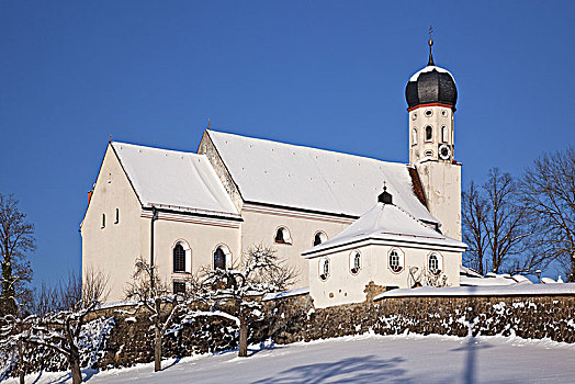 教堂,坏,上巴伐利亚,巴伐利亚,德国