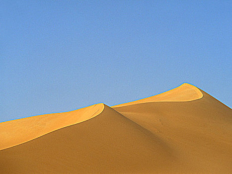 阿尔及利亚,撒哈拉沙漠,阿杰尔高原,沙丘