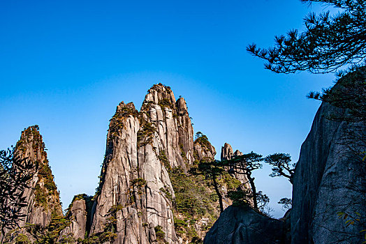 江西上饶三清山南清园群山