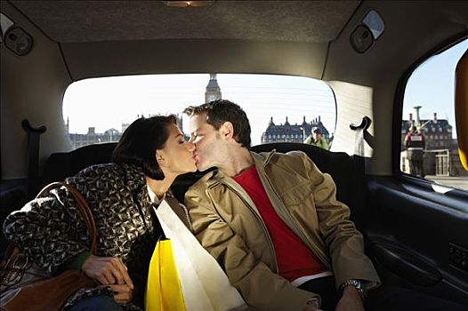 亲吻,伦敦,出租车