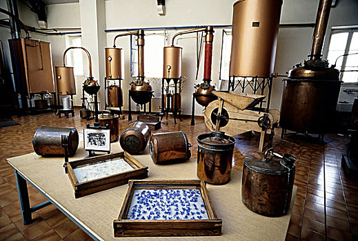 博物馆,蒸馏,器械,传统,香水,房子,普罗旺斯,法国南部,法国,欧洲