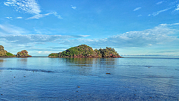 岛屿,海中,斐济
