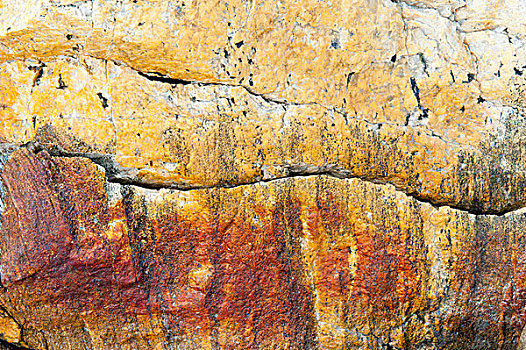 彩色,石头,冰河,安马沙利克岛,格陵兰东部