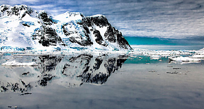 南极,风景,雷麦瑞海峡