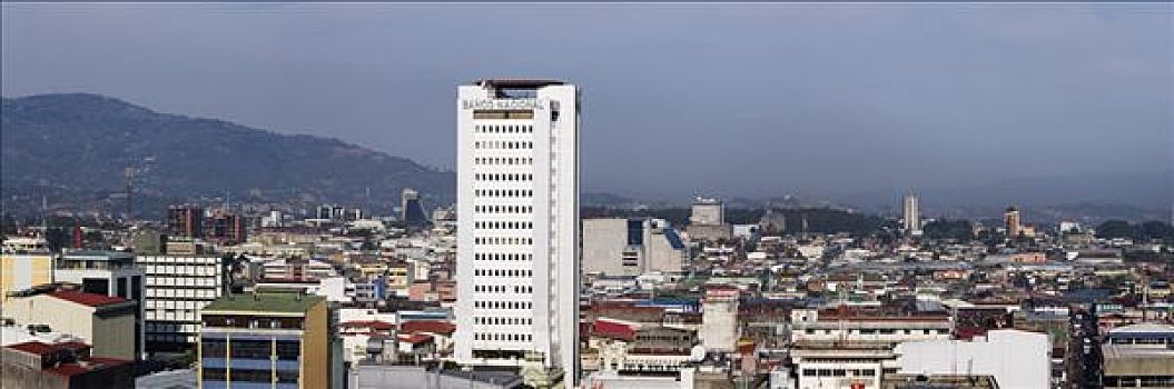 高层建筑,城市,圣荷塞,哥斯达黎加