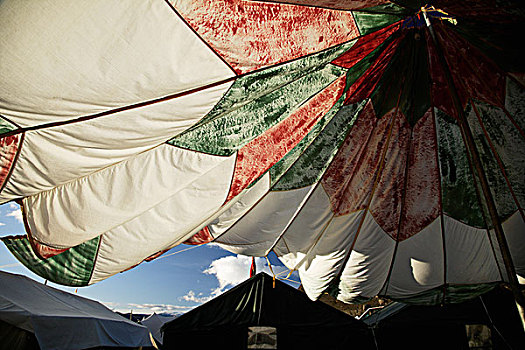 篷子,帐篷,拉达克,印度