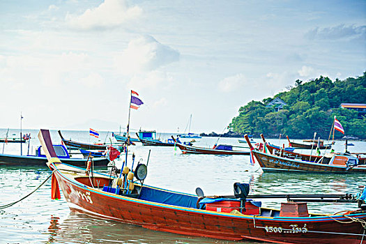 泰国普吉岛渔船