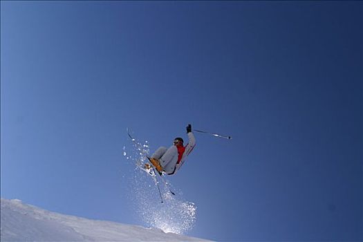 图像,滑雪