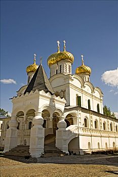 寺院,主显节,教堂,科斯特罗马,俄罗斯