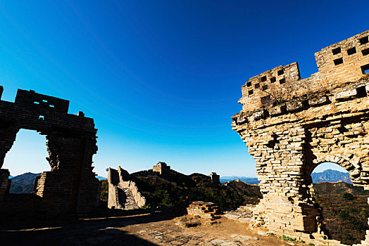 中国,金山岭,长城