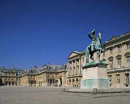 路易十四,雕塑,凡尔赛宫,法国