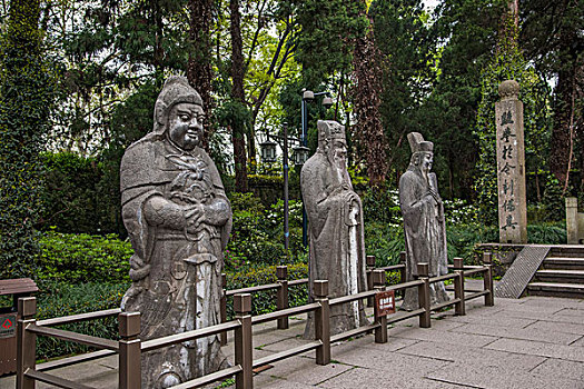 杭州西子湖畔岳王庙岳飞墓