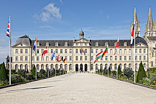 市政厅,卡昂,诺曼底,法国,欧洲