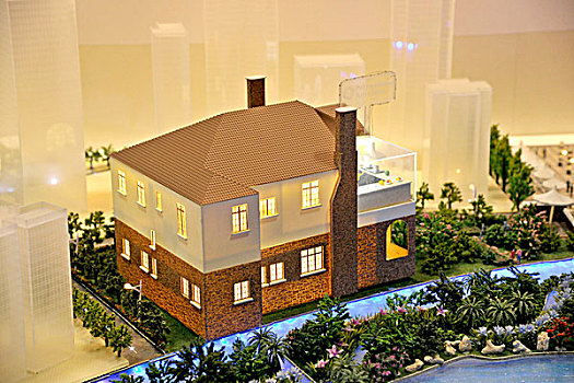 房地产销售房屋模型
