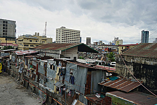 马尼拉街道与平民区