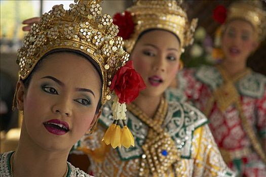 文化,展示,泰国人,跳舞