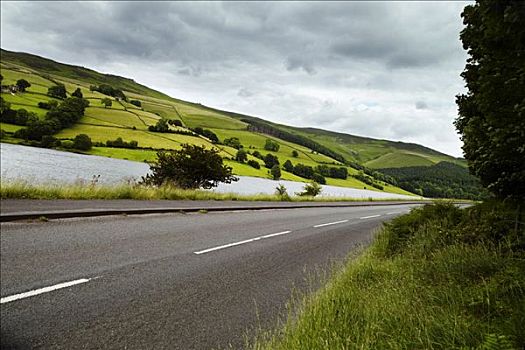 道路,峰区,英格兰