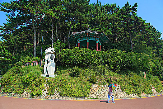 韩国,釜山,海云台,岛屿