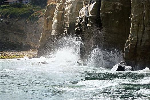 石头,礁石,圣地亚哥湾,加利福尼亚,美国
