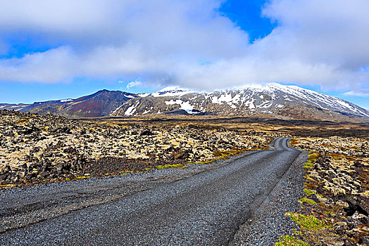 冰岛户外道路